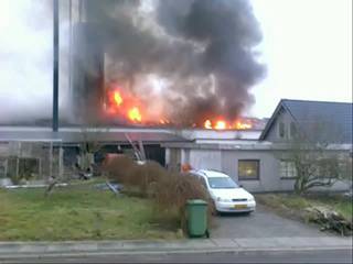 Brand på møllevej i aale 2...